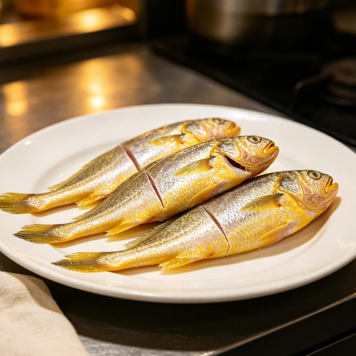 Golden Yellow Croaker, Whole & Filleted - image 1