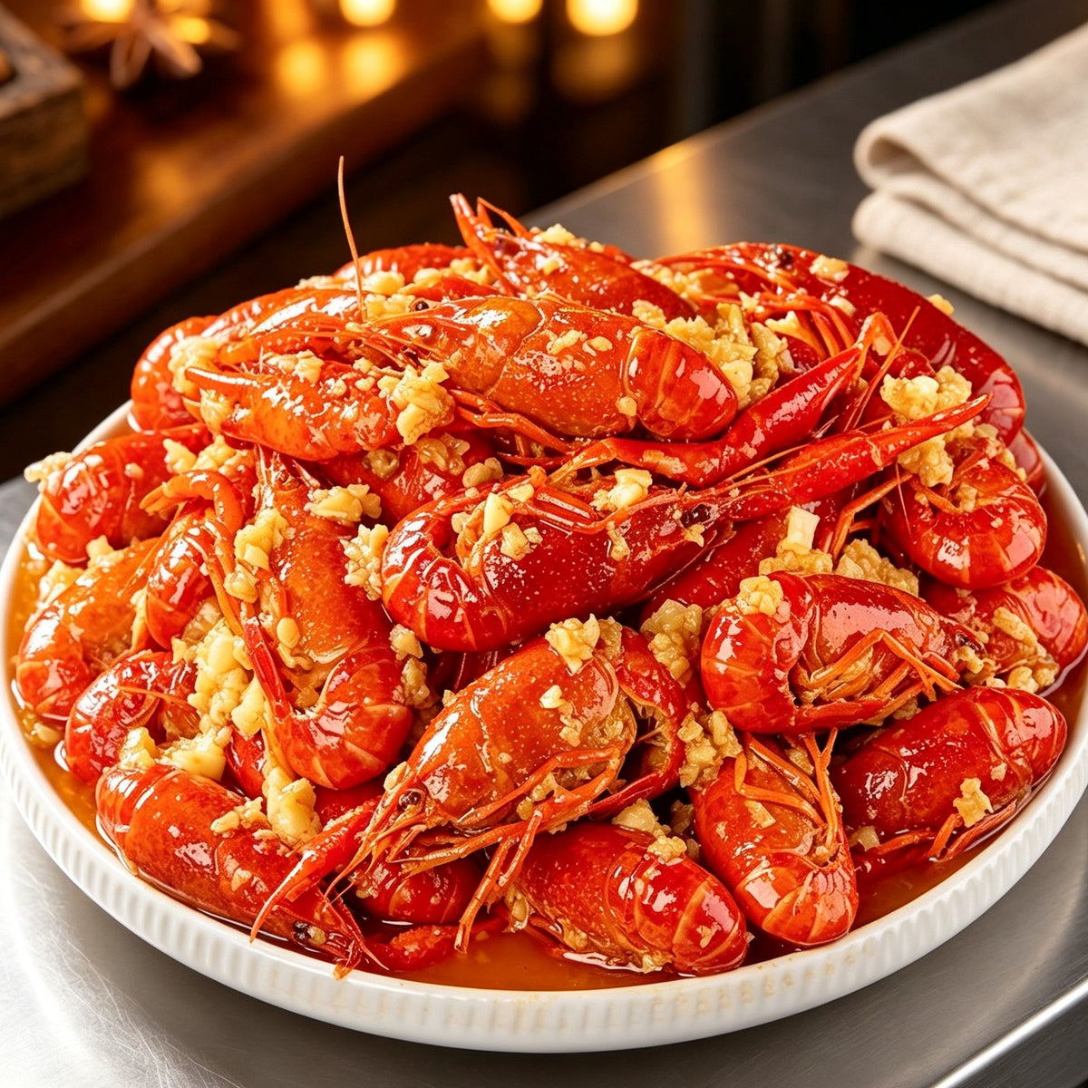 Garlic Butter Crawfish, Ready to Serve - image 1